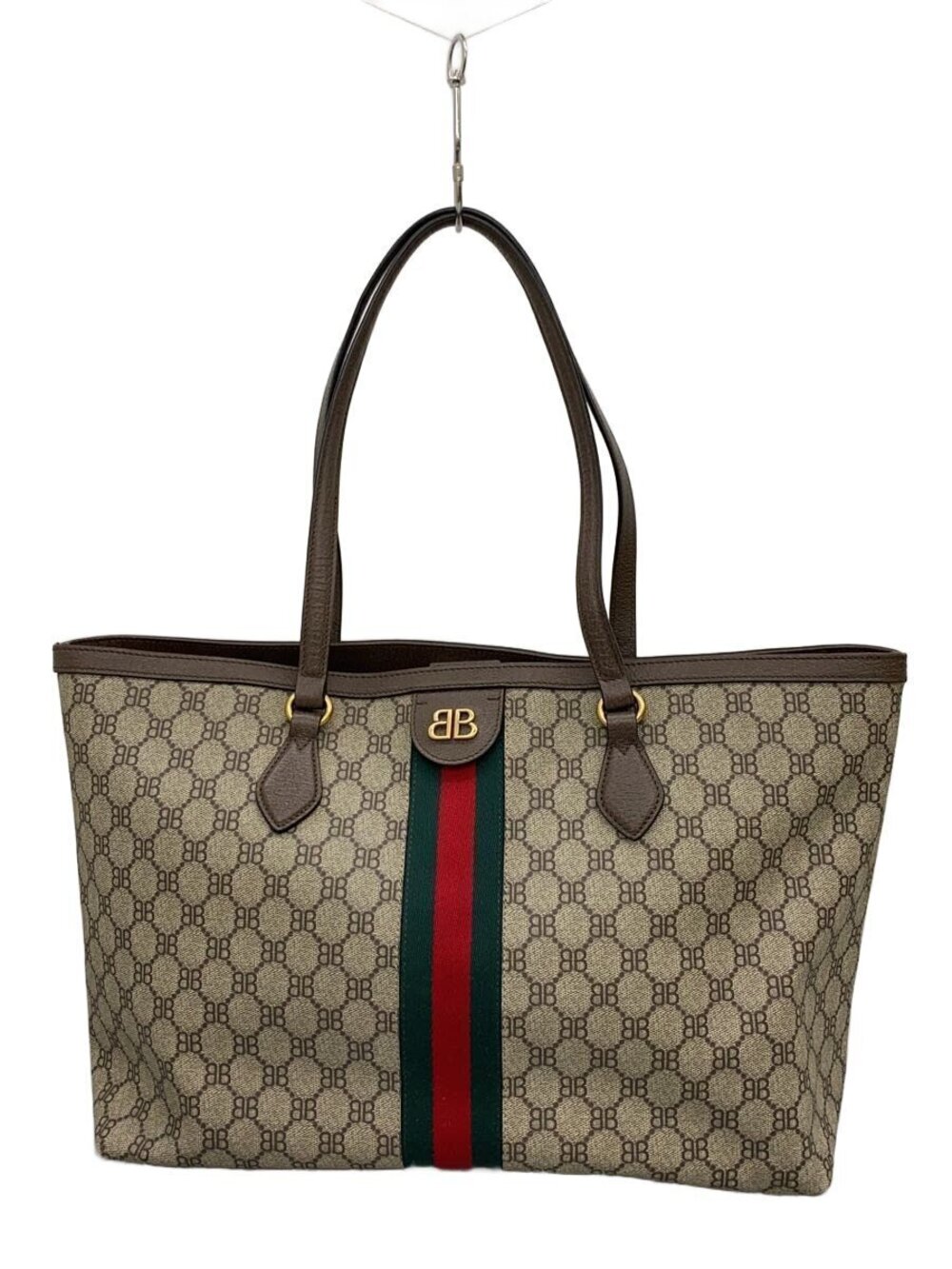 Balenciaga Ophidia GG Tote Bag Brown All over